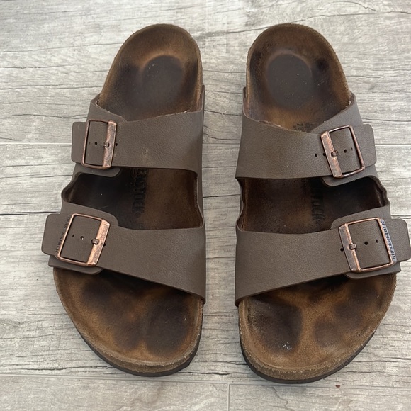 Birkenstock Men’s Size 11-11 1/2 Color: Brown Made in Germany - Picture 3 of 13
